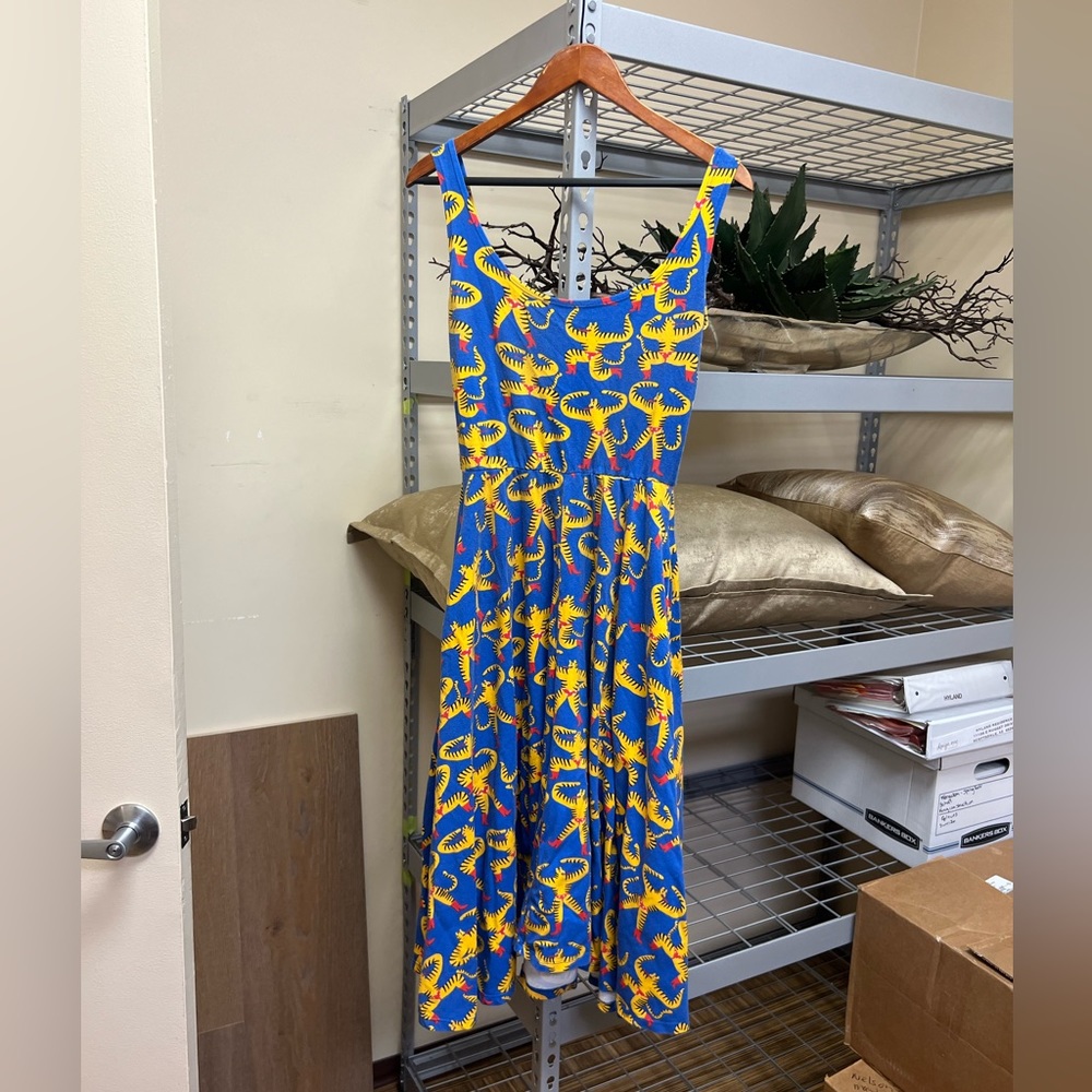 Nooworks Vacation medium blue dress